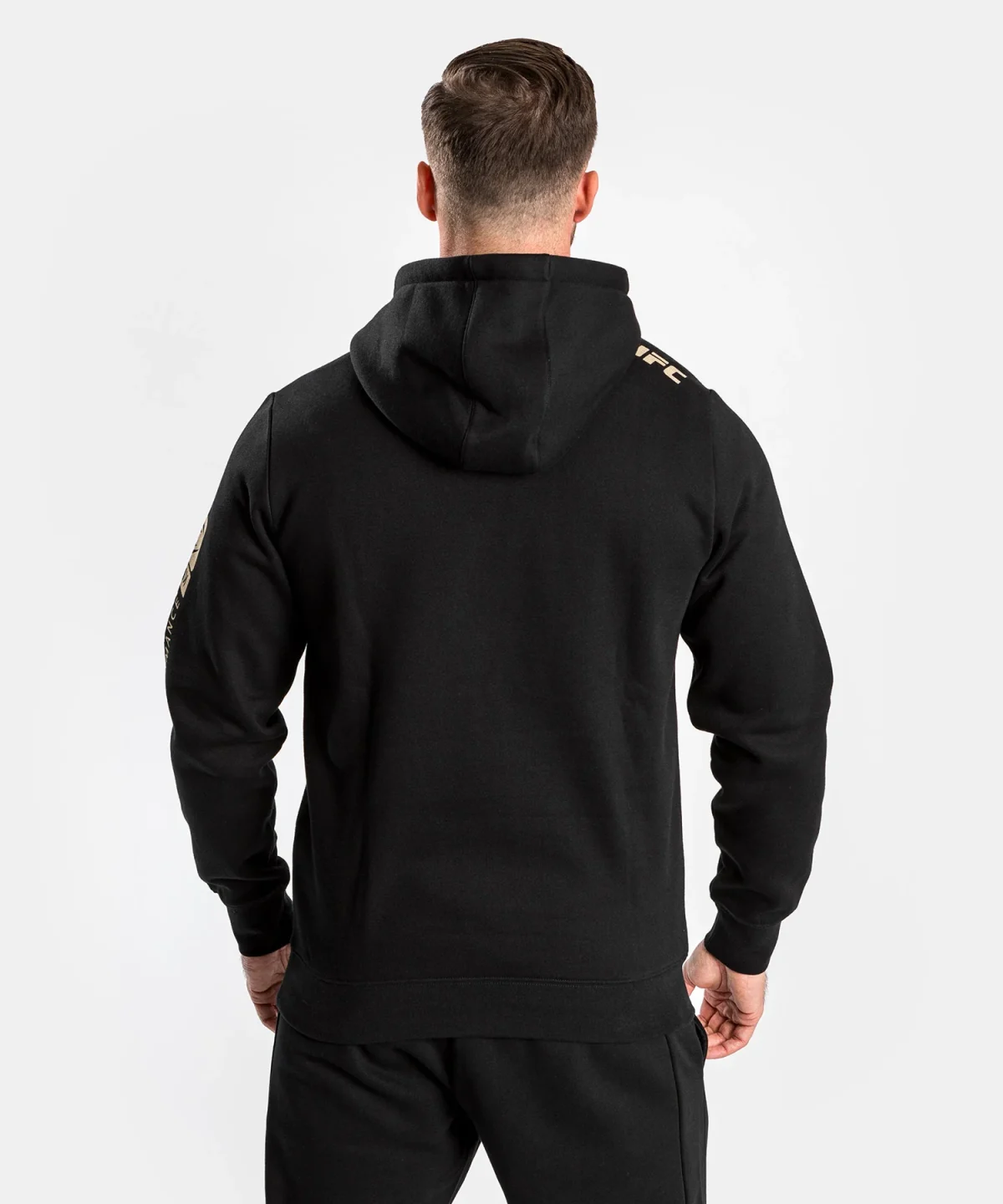 UFC Adrenaline by Venum Fight Week Men’s Pullover Hoodie - Black - Image 5