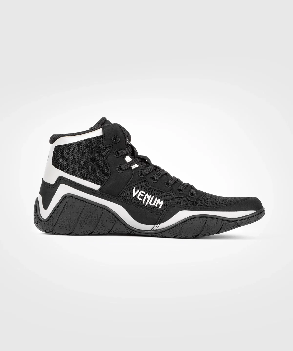 Venum Elite Wrestling Shoes - Black/Sand - Image 5
