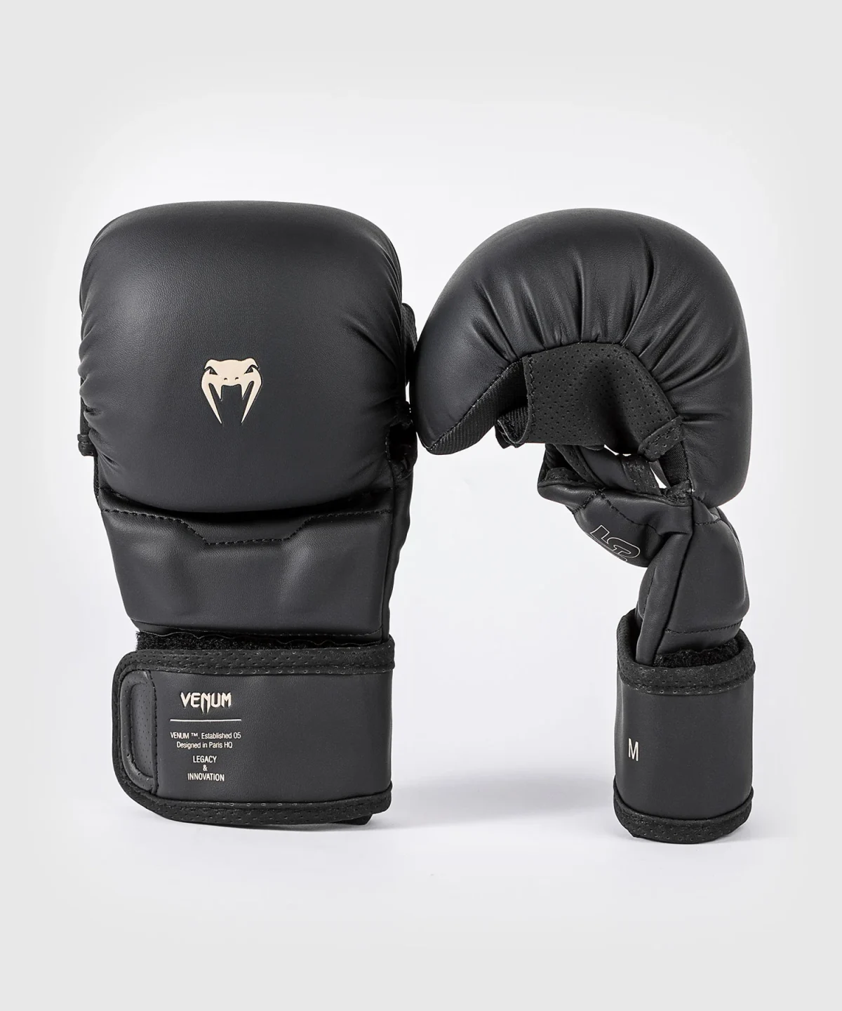 Venum Impact Evo Sparring MMA Gloves - Black - Image 9