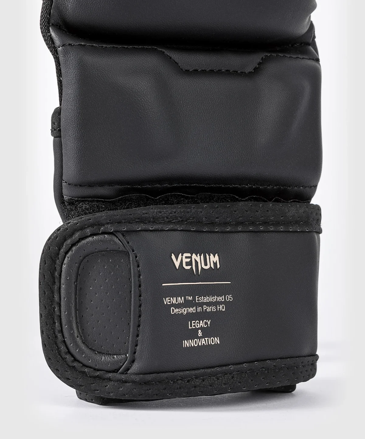 Venum Impact Evo Sparring MMA Gloves - Black - Image 4