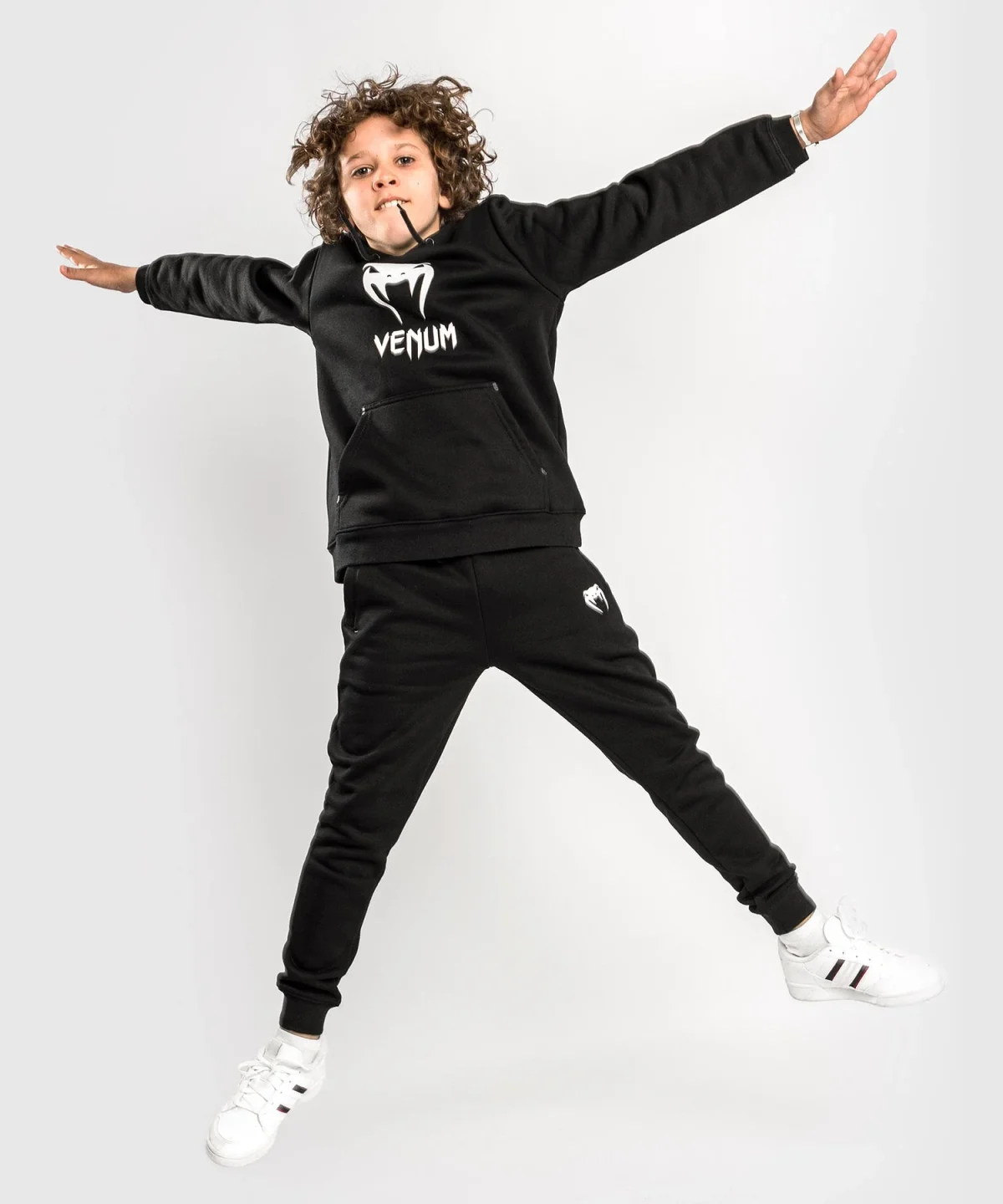 Venum Classic Hoodie - For Kids - Black - Image 3