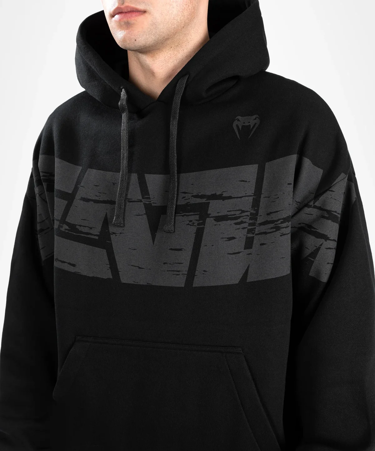 VENUM CONNECT XL HOODIE - OVERSIZE FIT - BLACK - Image 4