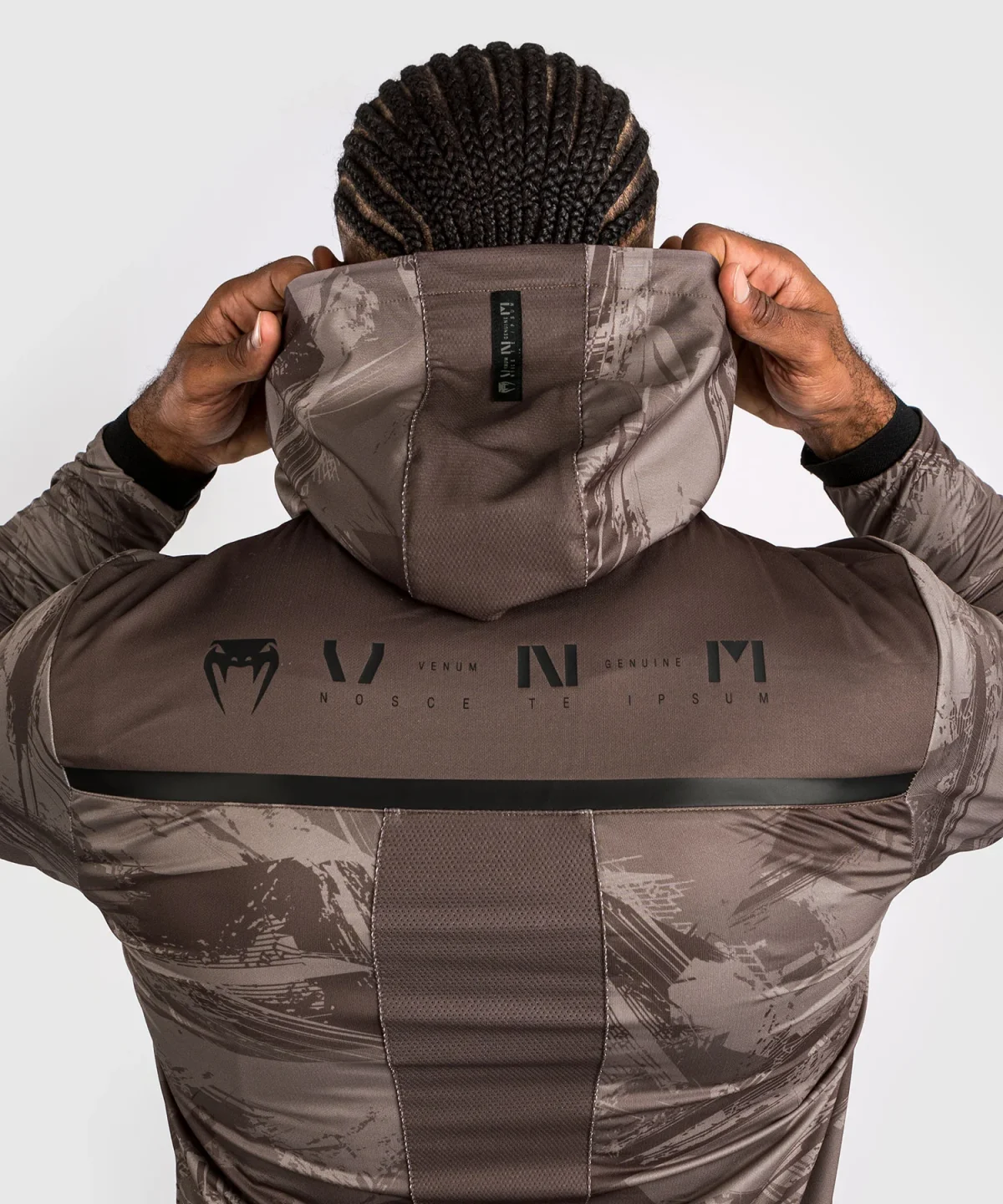 Venum Electron 3.0 Hoodie - Sand - Image 2