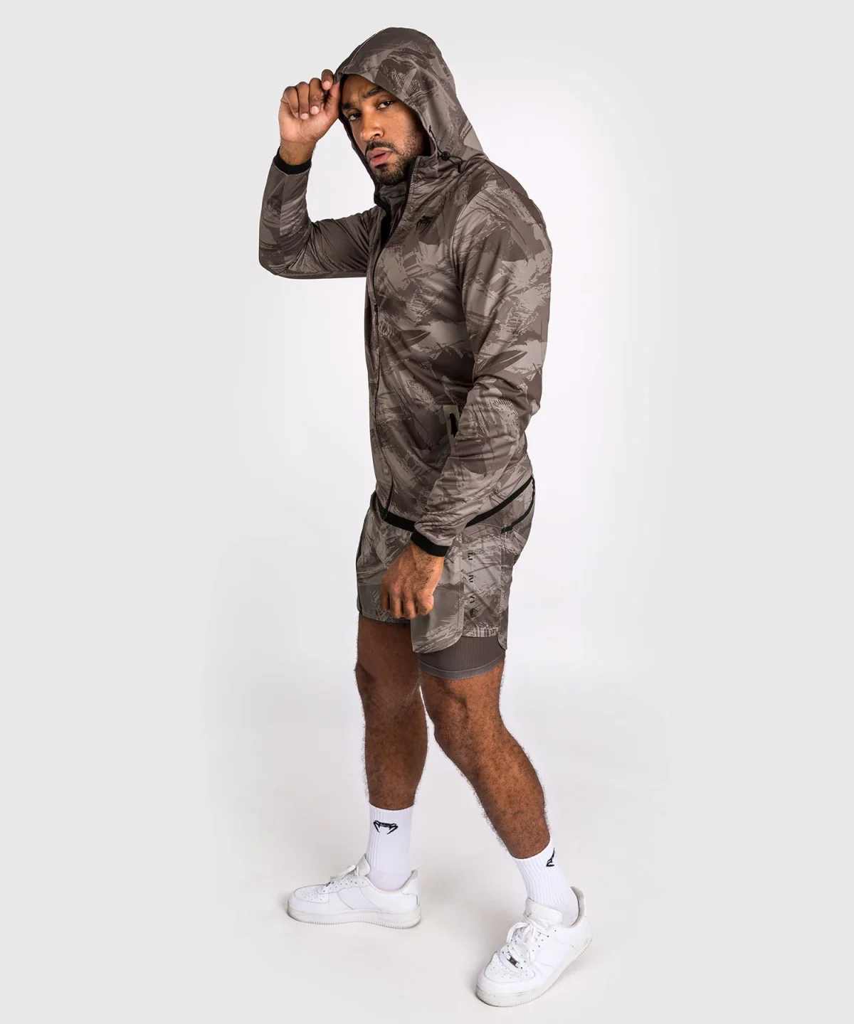 Venum Electron 3.0 Hoodie - Sand - Image 5
