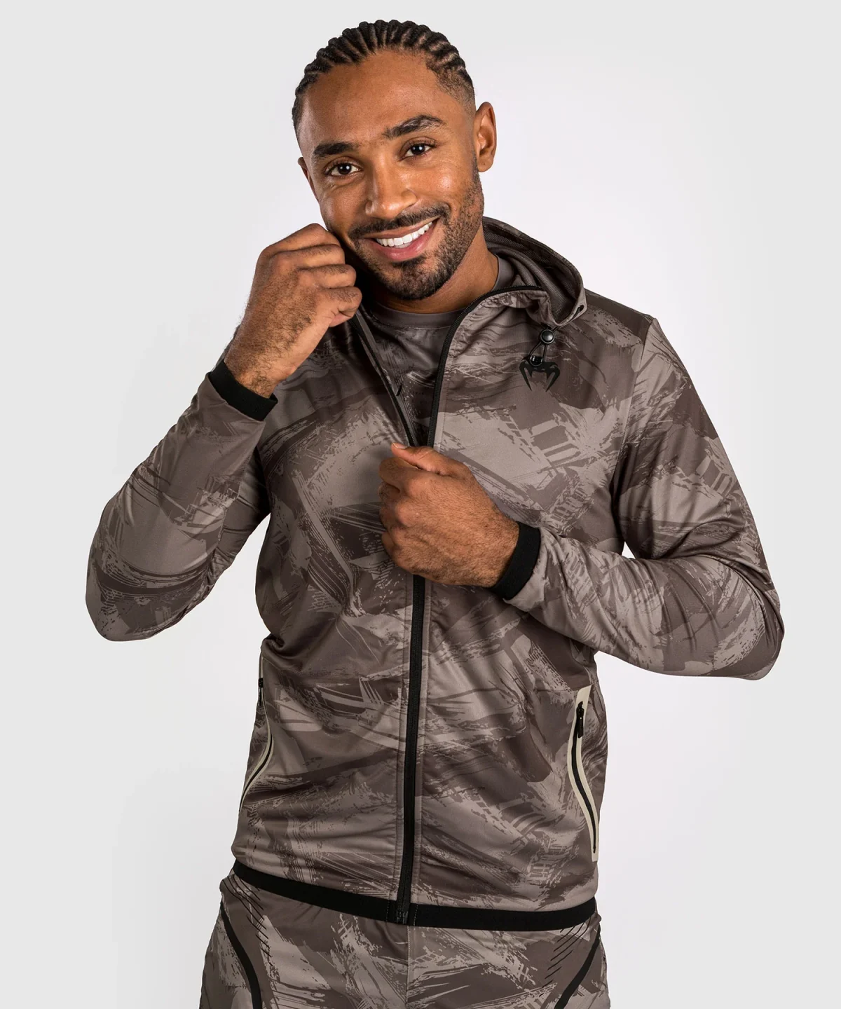 Venum Electron 3.0 Hoodie - Sand - Image 8