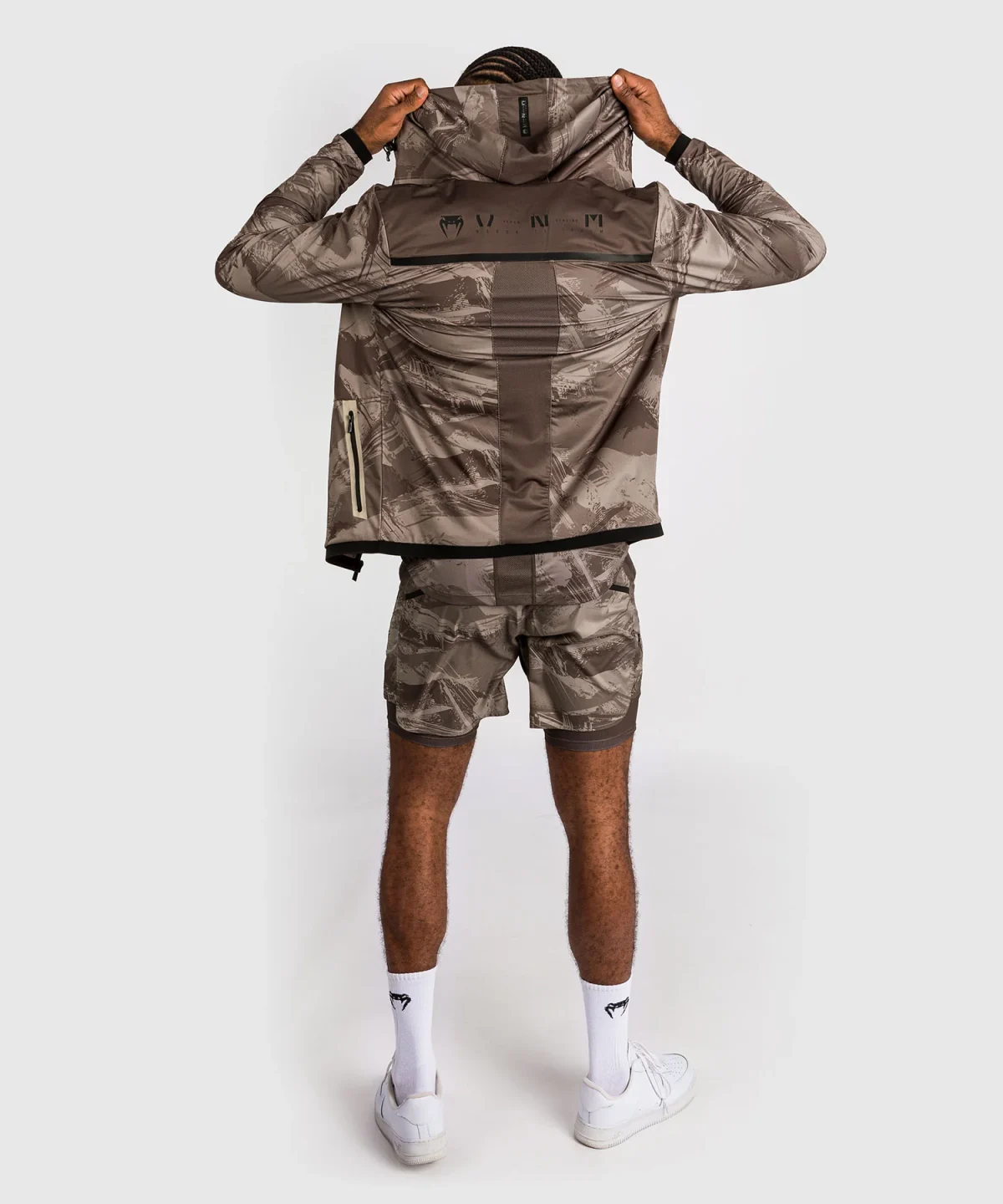 Venum Electron 3.0 Hoodie - Sand - Image 10