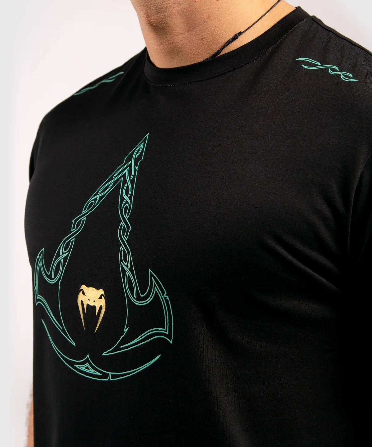 Venum Assassin's Creed T-shirt - Black/Blue - Image 6