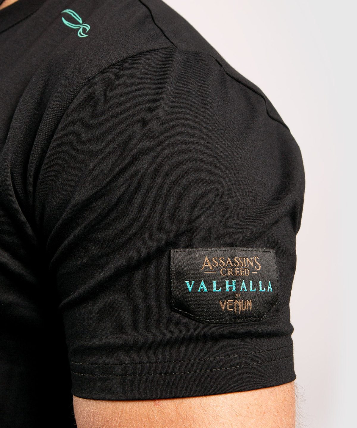 Venum Assassin's Creed T-shirt - Black/Blue - Image 5