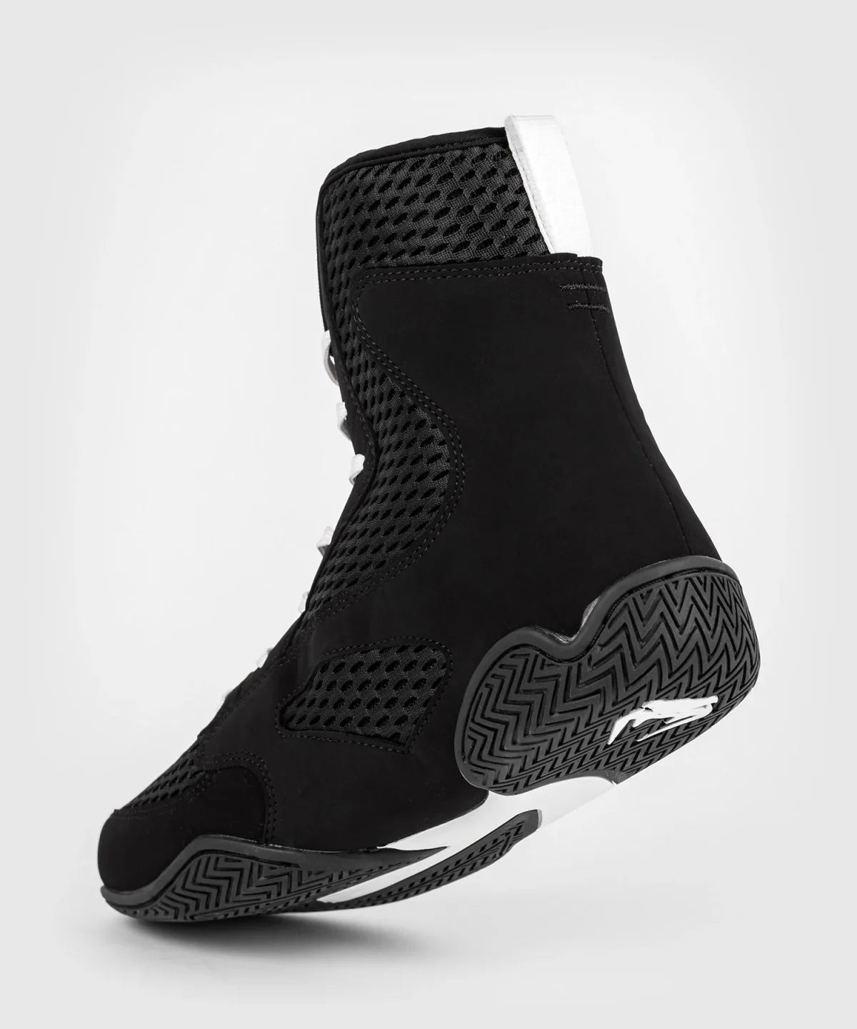Venum Contender Boxing Shoes - Black / White - Image 8
