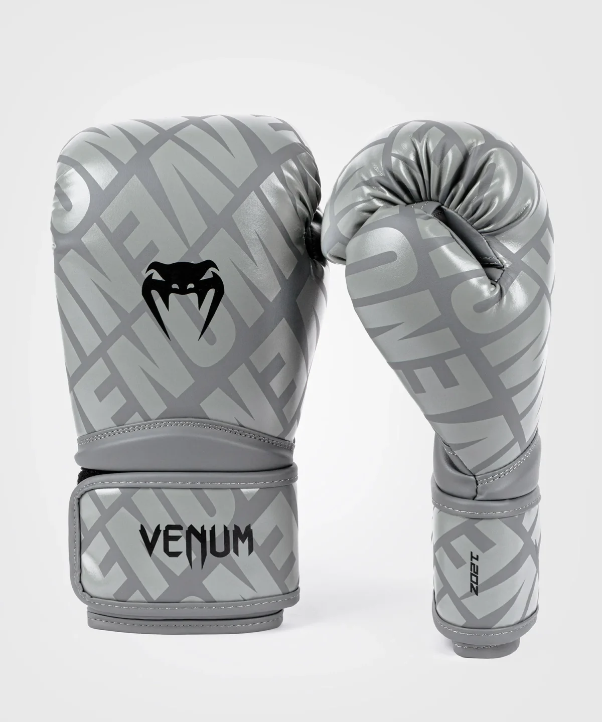 Venum Contender 1.5 XT Boxing Gloves - Grey/Black - Image 2