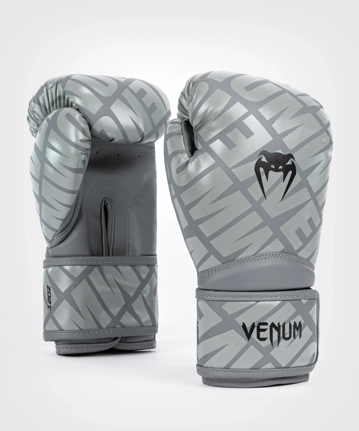 Venum Contender 1.5 XT Boxing Gloves - Grey/Black - Image 4