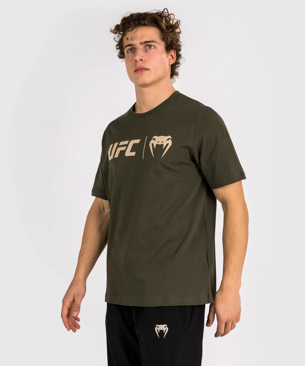 UFC Venum Classic T-Shirt - Khaki/Bronze - Image 3