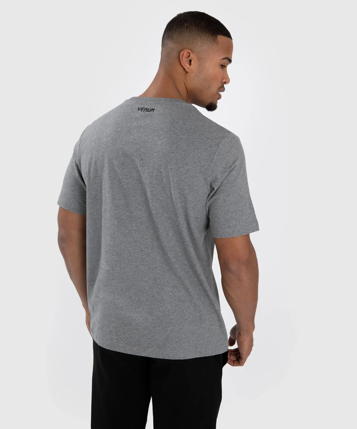 UFC Venum Classic T-Shirt - Grey/Red - Image 4