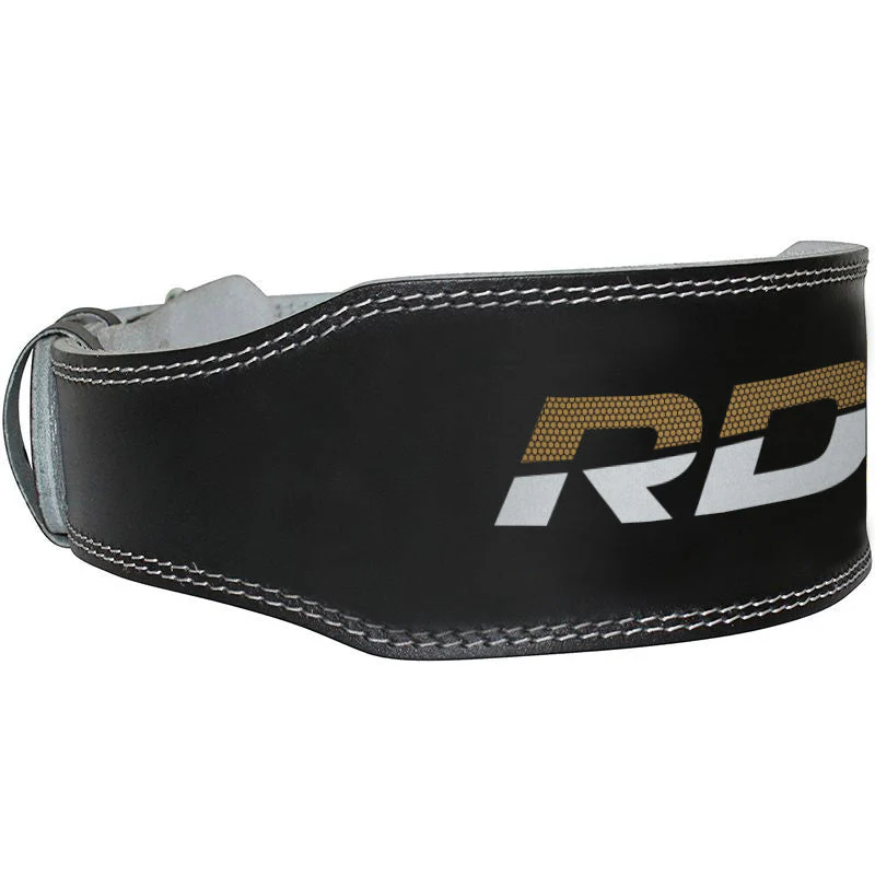 RDX 4 Inch Leather Weightlifting Gym Belt - Image 2
