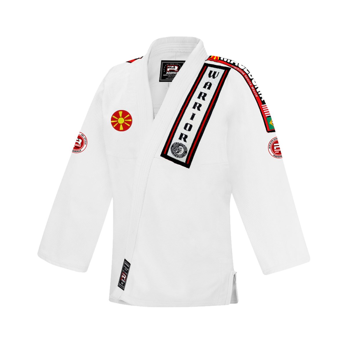 Кимоно за бразилска џиу џица "WARRIOR" (комплет со појас) - Image 2