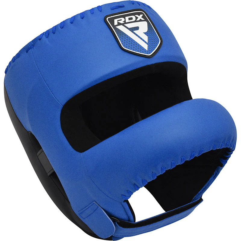 RDX APEX Boxing Head Gear With Nose Protection Bar (blue) - Image 5