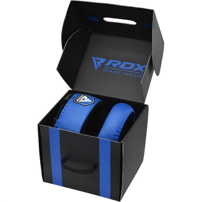 RDX APEX Boxing Head Gear With Nose Protection Bar (blue) - Image 2