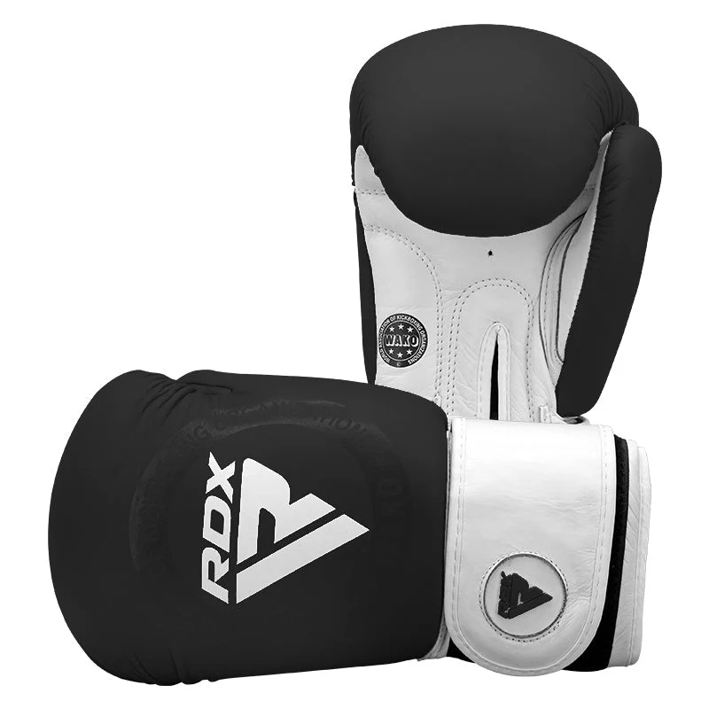 RDX T1 WAKO Boxing Gloves Black - Image 3