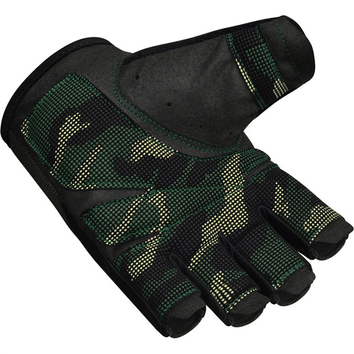 RDX T2 Weightlifting Half Finger Gym Gloves - Image 4