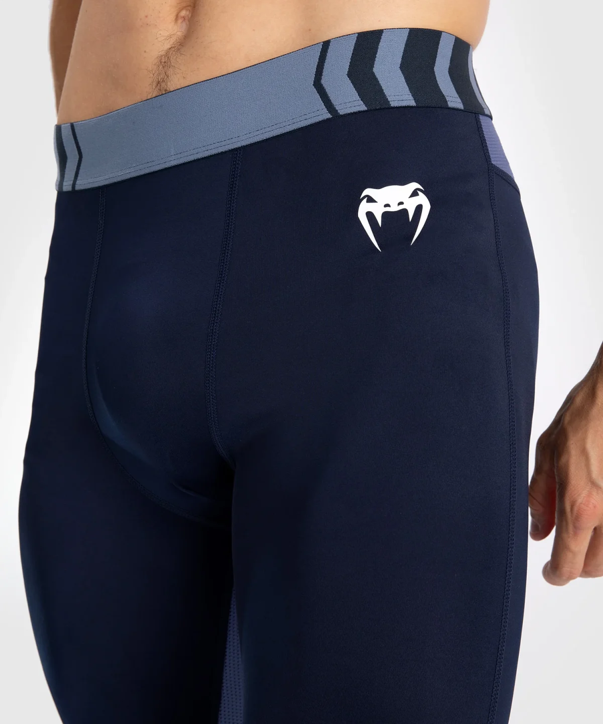 Venum Tempest Men's Spats - Navy Blue/Blue - Image 4