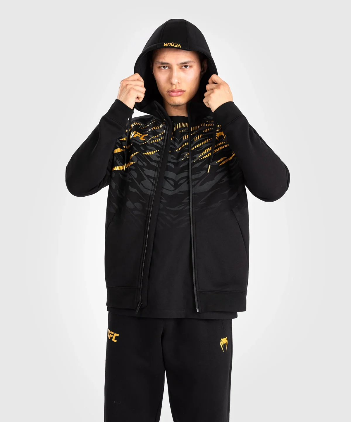 UFC Fusion by Venum Men’s Replica Zip Hoodie - Champion - Image 9
