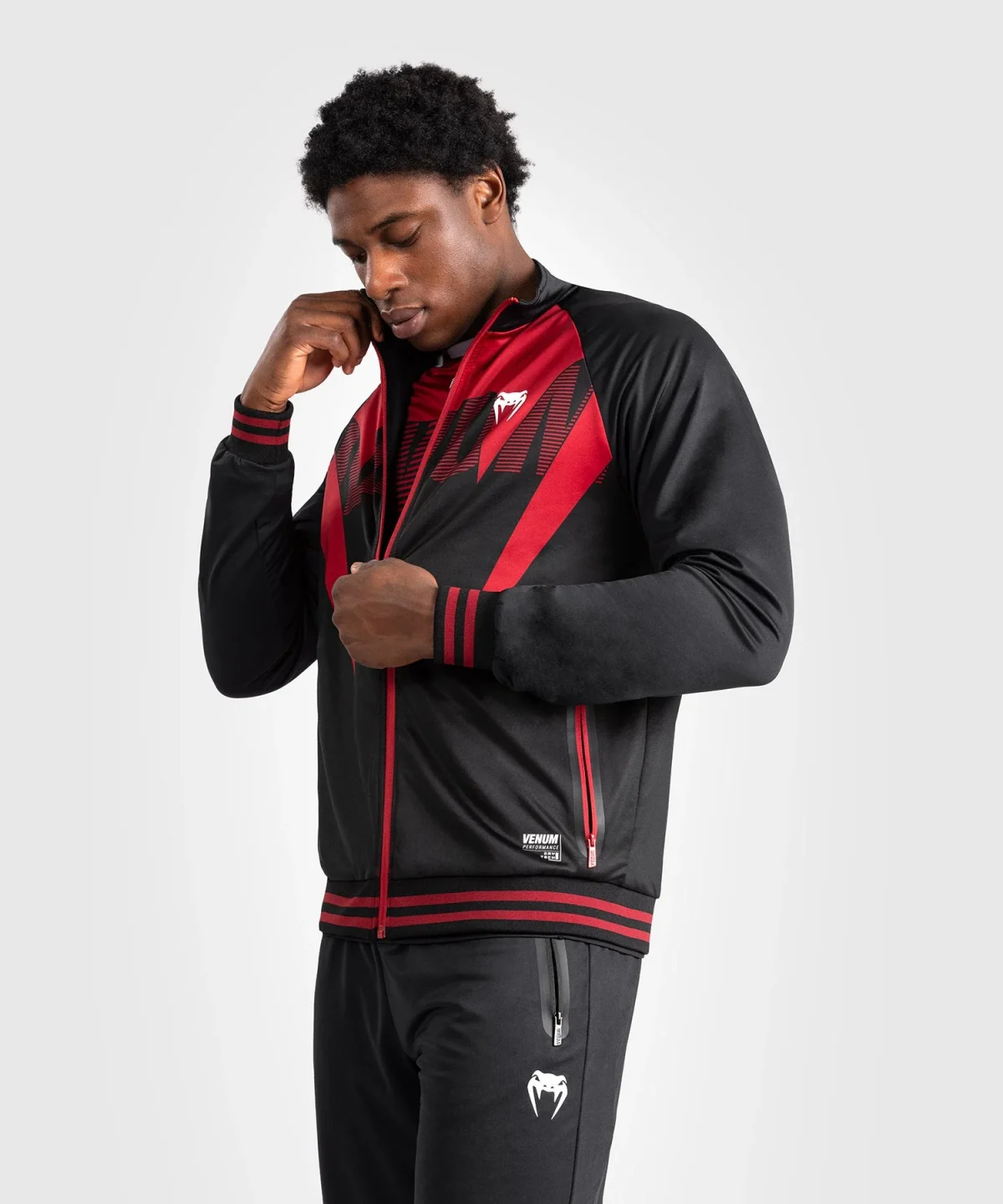 0486f8f5604b3cf91efbbfb7958f8cd3d54e90e6_HOODIE_ZIP_ADRENALINE_RED_7_013469d8-81df-4064-9293-2528692f23ec Venum Adrenaline Men's Track Jacket - Red - Image 4
