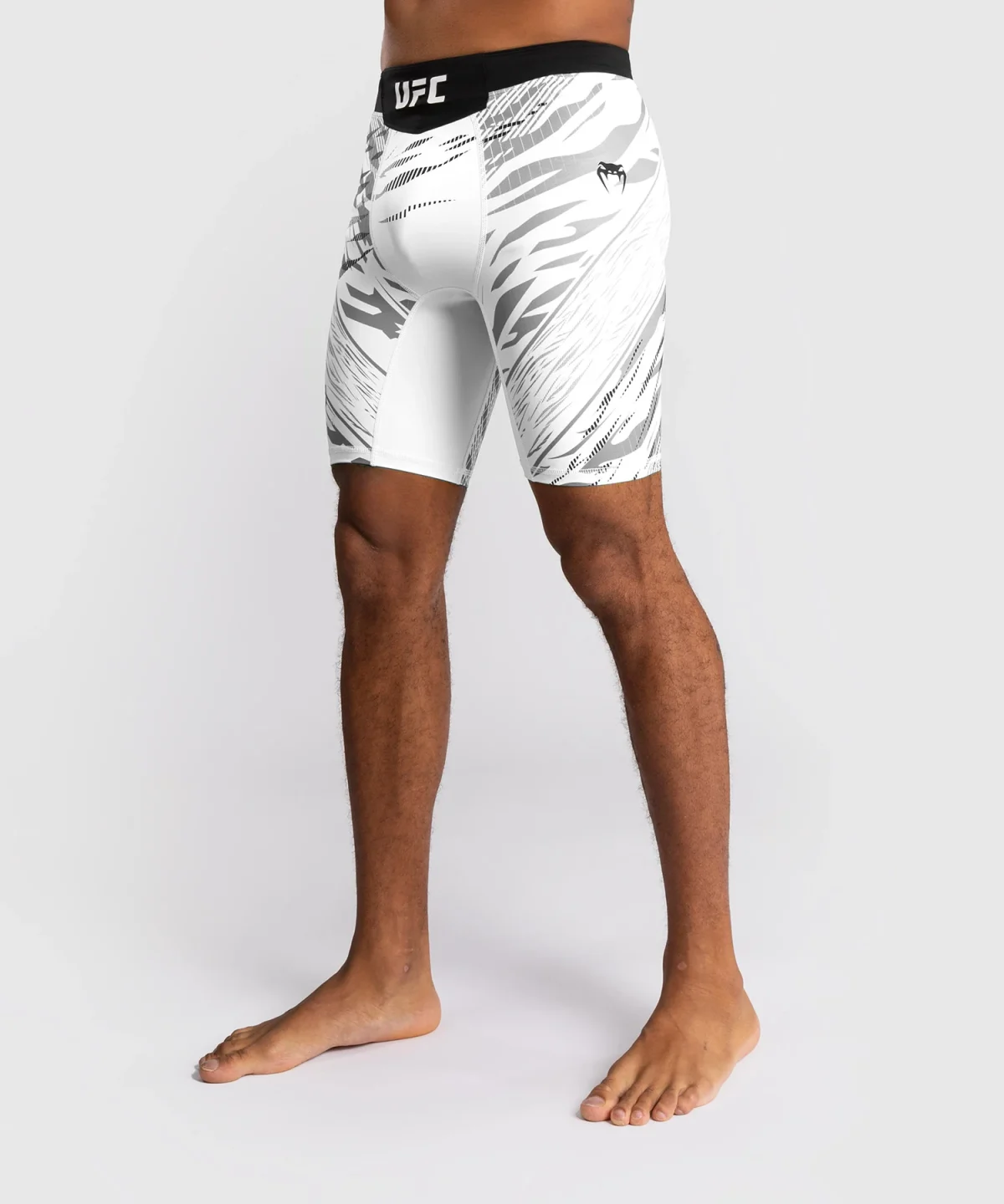 UFC Fusion by Venum Authentic Fight Night Men’s Vale Tudo Short - White - Image 2
