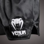 Venum Classic Muay Thai Short Black/White/White - Image 5
