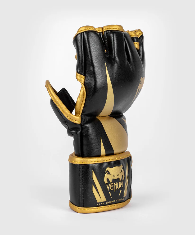 Venum Challenger 2.0 MMA Gloves - Black/Gold - Image 3