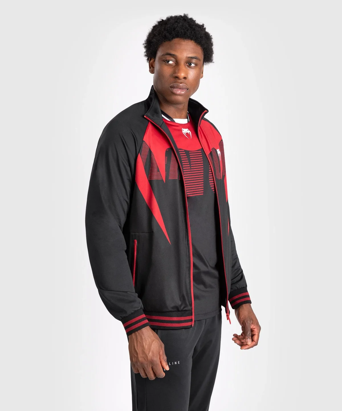 95d1eb153b9c389afae7e3839e9c11bccc7b5272_HOODIE_ZIP_ADRENALINE_RED_14_d3238887-180c-4592-82d8-77abd88a770a Venum Adrenaline Men's Track Jacket - Red - Image 3