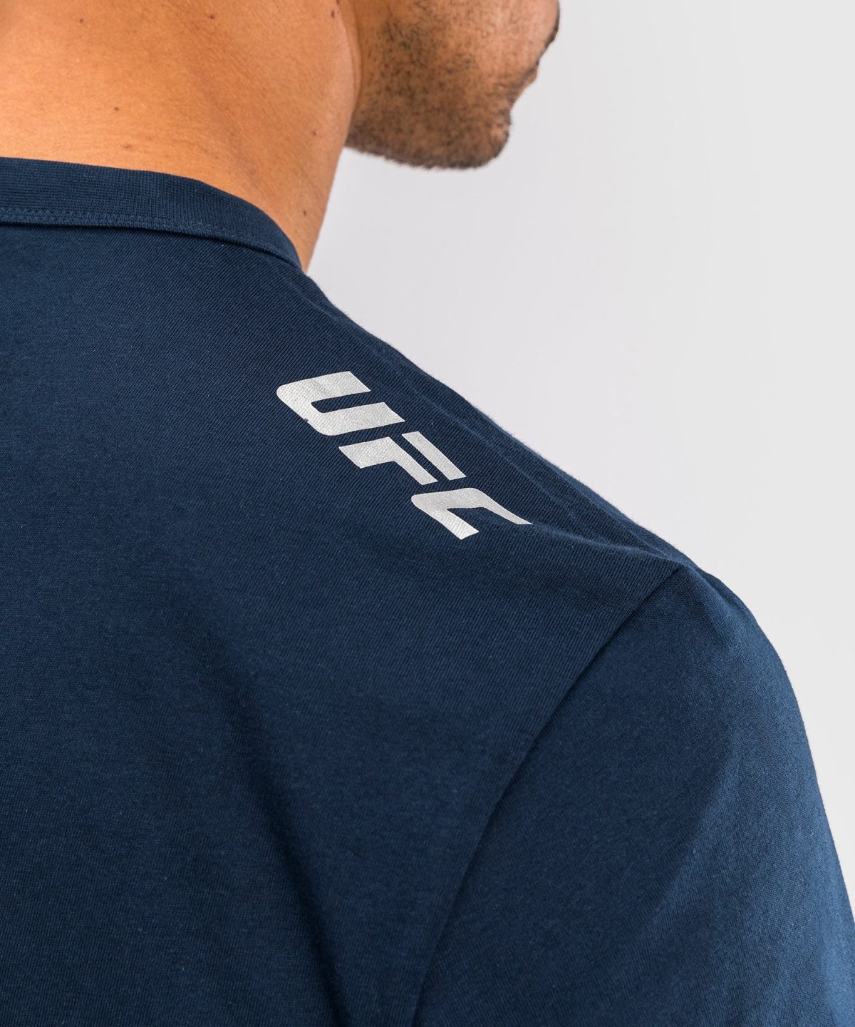 UFC Fusion by Venum Fight Week Men’s Short Sleeve T-Shirt - Solid Oceanic Blue - Image 6