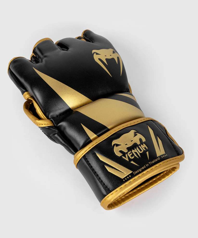 Venum Challenger 2.0 MMA Gloves - Black/Gold - Image 5