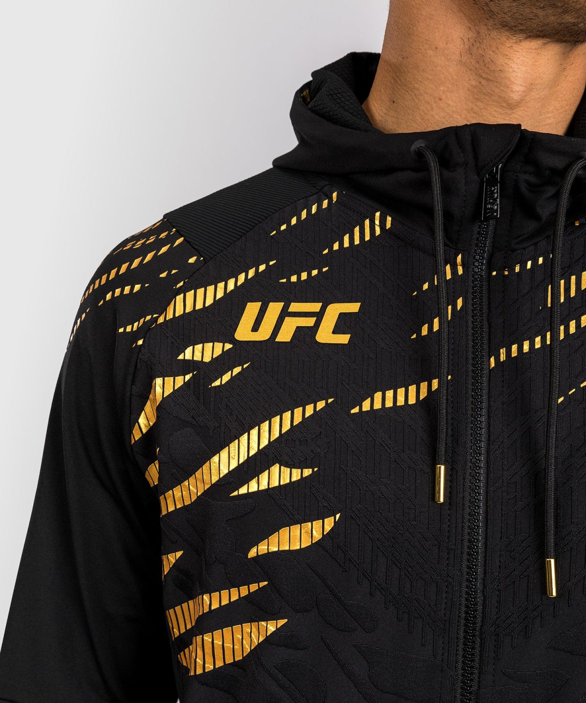 UFC Fusion by Venum Authentic Fight Night Men’s Walkout Hoodie - Champion - Image 6