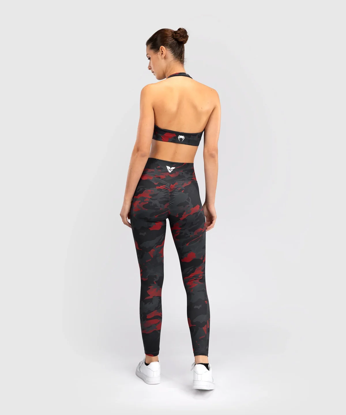 Venum x Sophia Rose Women’s Full-Length Leggings - Urban Red Camo - Image 3