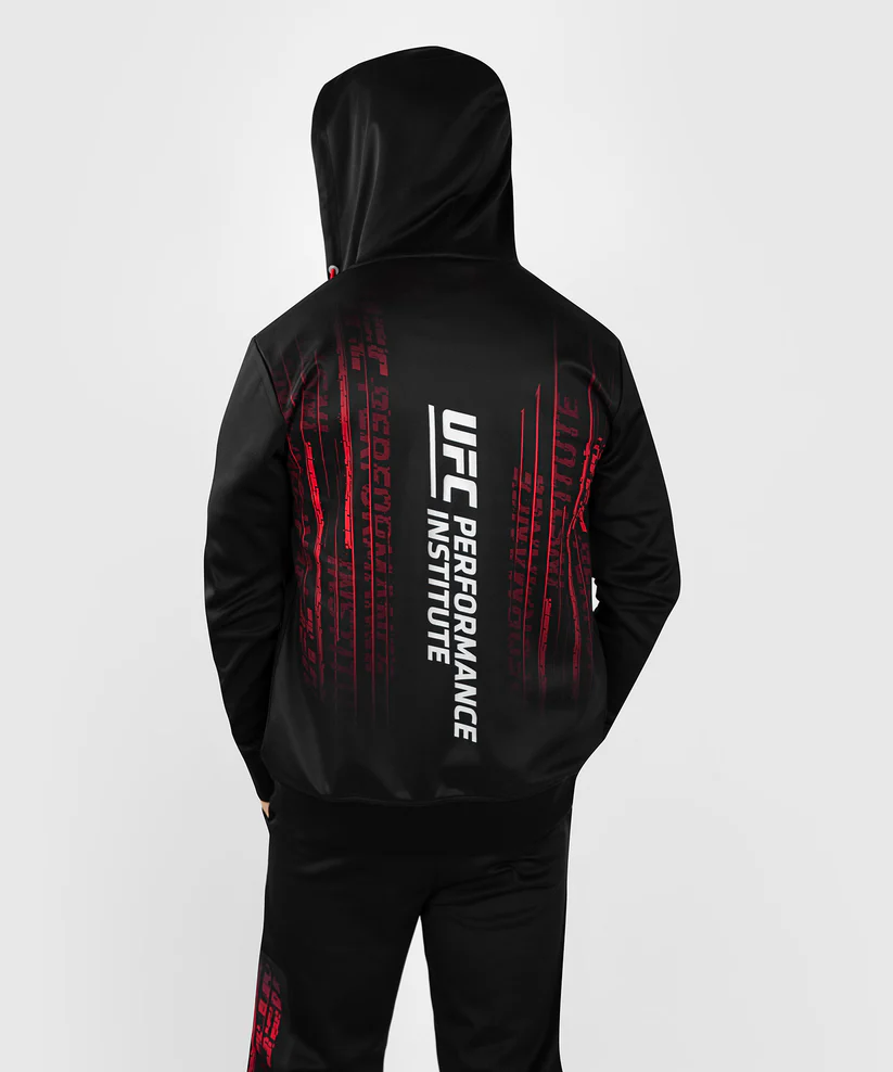 UFC Venum Performance Institute 2.0 Men’s Zip Hoodie - Black/Red - Image 3