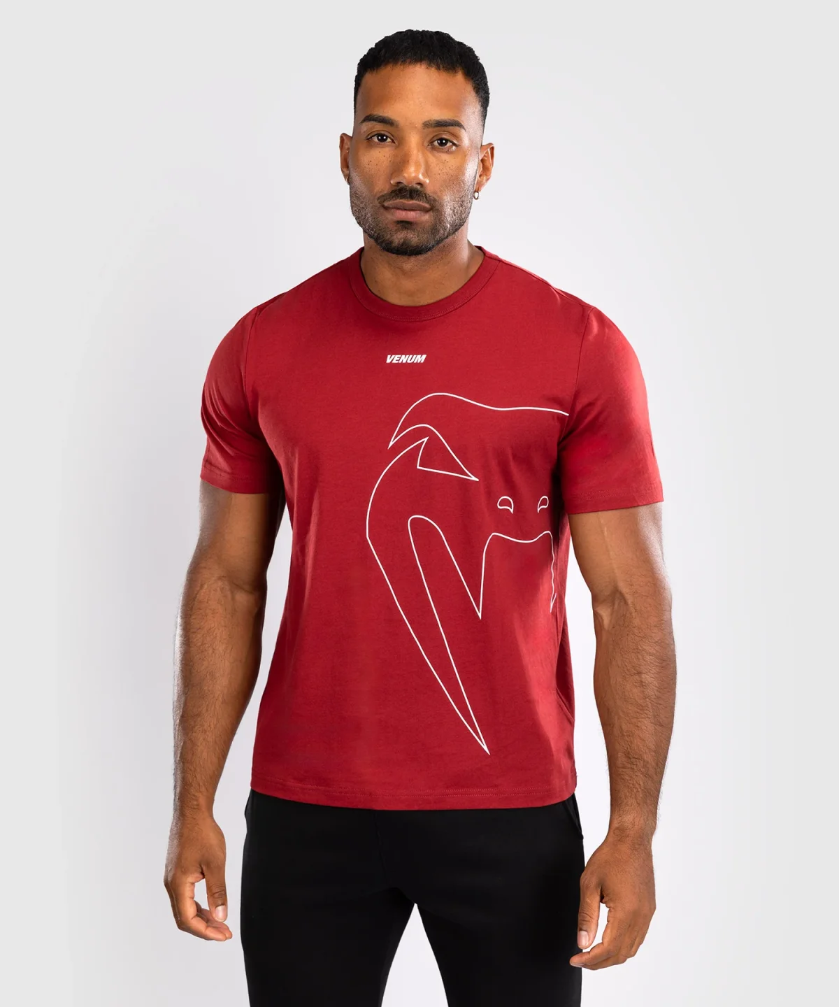 Venum Giant Connect T-Shirt - Red Carmin - Image 4