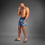 Venum Rapid Men’s Board Shorts - Shadow Blue - Image 3