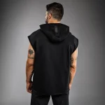 Venum Vt Boxing VT Sleeveless Hoodie - Black/White - Image 2