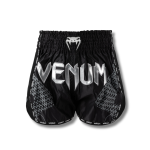 Venum Nexus Muay Thai Shorts - Black/Silver