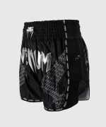 Venum Nexus Muay Thai Shorts - Black/Silver - Image 2