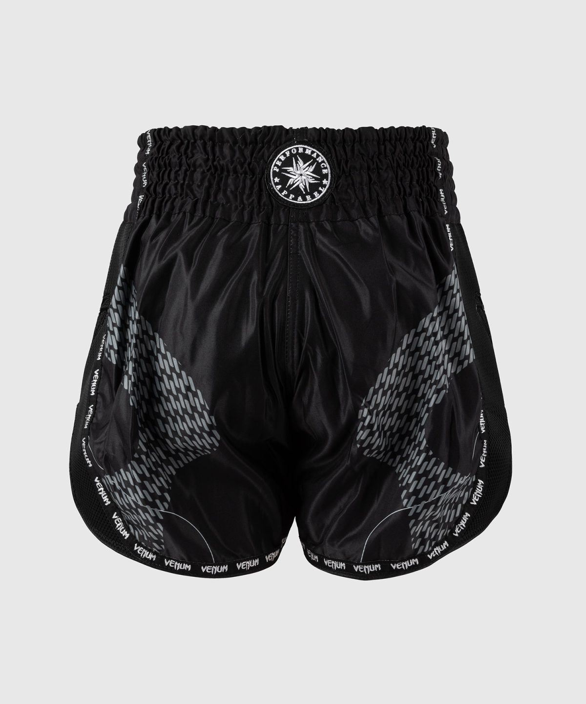 Venum Nexus Muay Thai Shorts - Black/Silver - Image 3