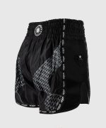Venum Nexus Muay Thai Shorts - Black/Silver - Image 4