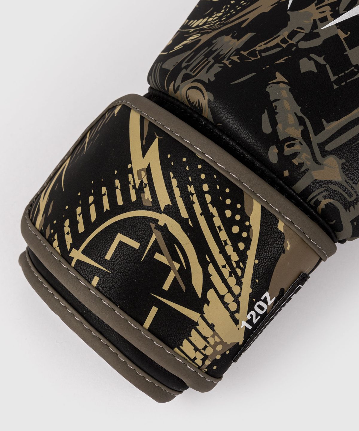 Venum Invader Boxing Gloves - Black/Sand - Image 4