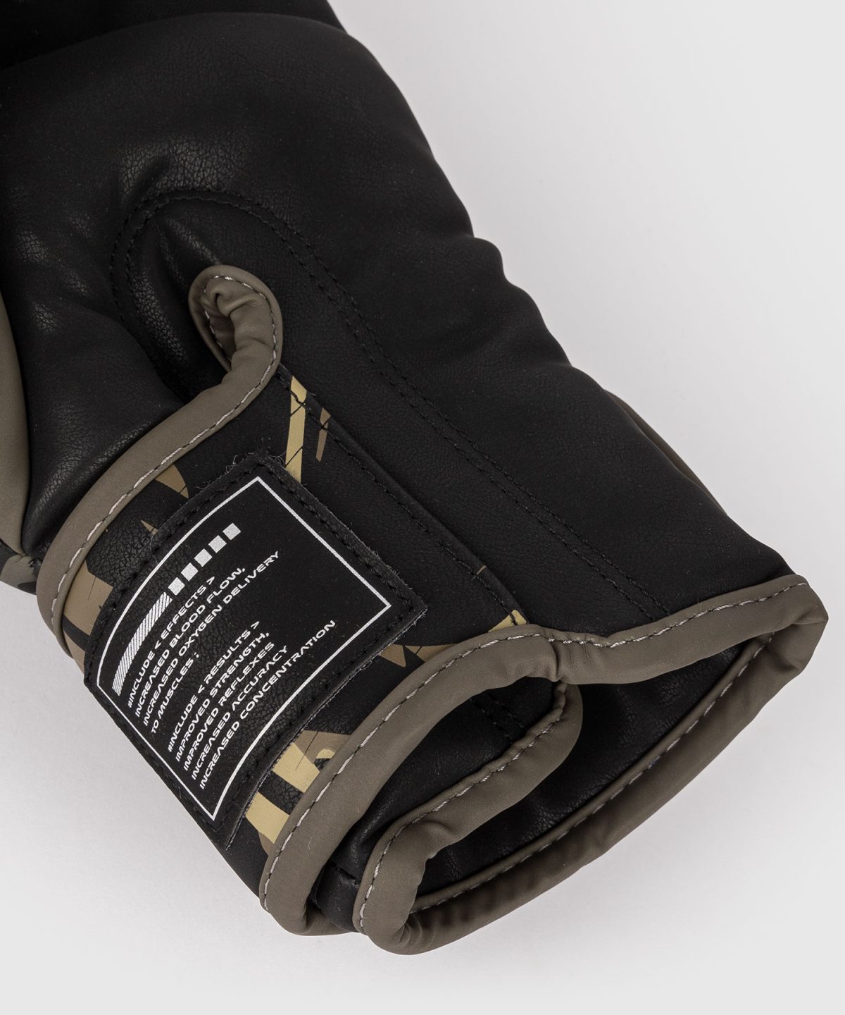 Venum Invader Boxing Gloves - Black/Sand - Image 5