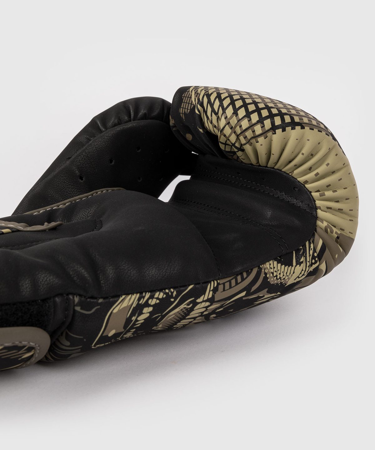 Venum Invader Boxing Gloves - Black/Sand - Image 6