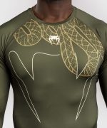 Venum Serpenti Rashguards Long Sleeves - Kaki/Bronze/Ivory - Image 5