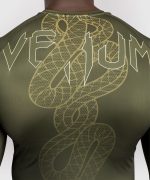Venum Serpenti Rashguards Long Sleeves - Kaki/Bronze/Ivory - Image 6