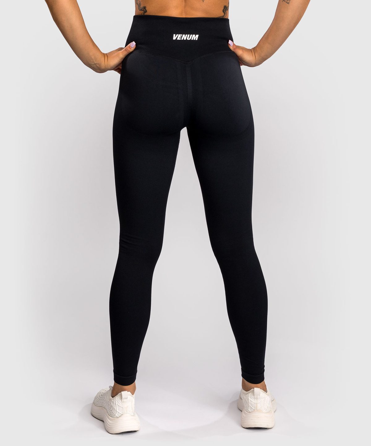 Venum Sculpt Leggings - Black/White - Image 3