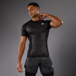 Venum Technical 3.0 Short Sleeve Rashguard - Graphite - Image 2