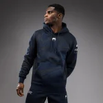 UFC Fusion by Venum Authentic Fight Week Men’s Pullover Hoodie - Oceanic Blue - Image 2